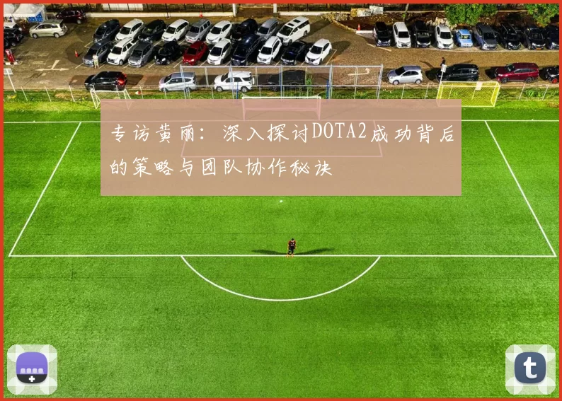 专访黄丽：深入探讨DOTA2成功背后的策略与团队协作秘诀